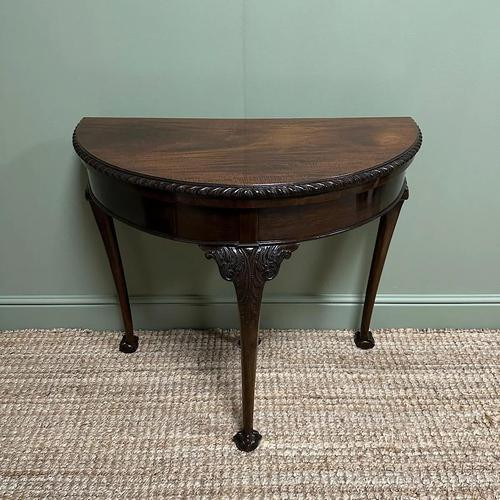 Antique Edwardian Card Table