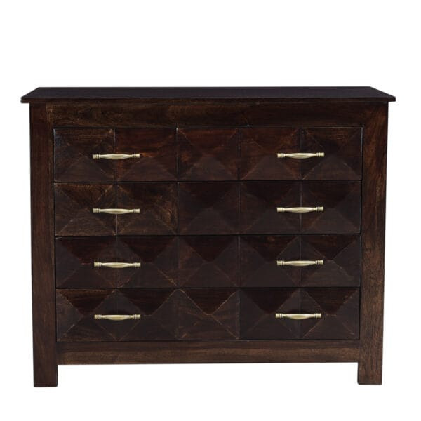 DIAMOND CHEST OF WOODEN DRAWER